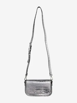 Valentino Girls Miramar Crossbody Bag in Silver (13.5cm)