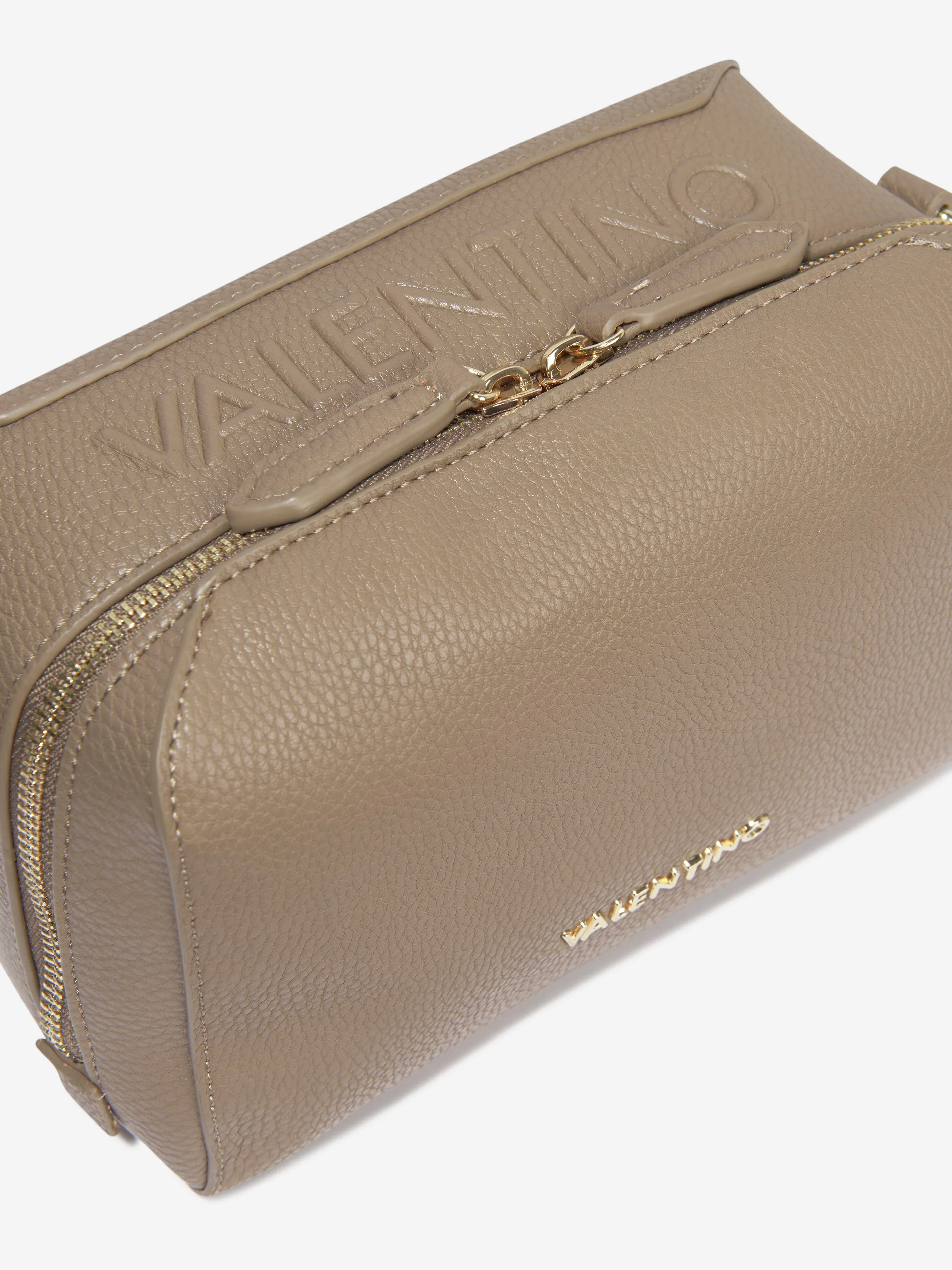 Valentino Girls Pattie Haversack Bag in Taupe